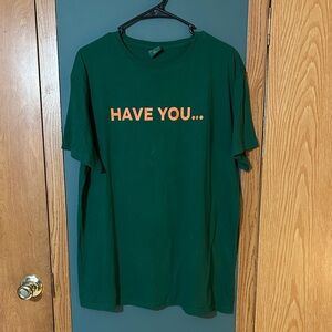 Dark green Jägermeister promo Tee🍻